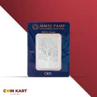 Banyan Tree 999.9 Purity 100 gm Silver Bar