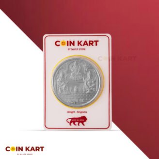 Lakshmi Ganesh Sarawathi (Trimoorthy) 50 grams CK 999 Silver Coin