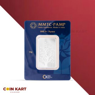 Banyan Tree 999.9 Purity 50 gm Silver Bar