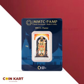 Ram Lalla (999.9) Purity 50 gm Silver Bar