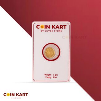 Lakshmi 22k 916 1 gm Gold Coin