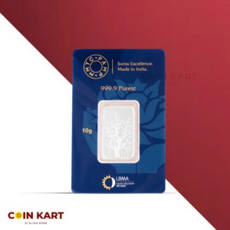 Banyan Tree 999.9 Purity 10 gm Silver Bar