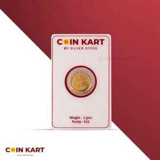 Lakshmi 22k 916 2 gm Gold Coin