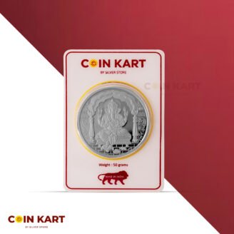 Ganesha 50 grams CK 999 Silver Coin